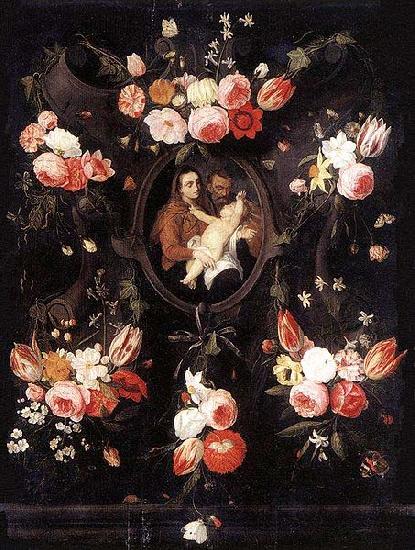 KESSEL, Jan van Holy Family oil painting image